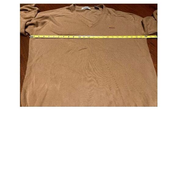 Lot of 2 La Mode Du Golf Golden Nugget Mens Sweater XXL TVG Beige Pink V-Neck - Picture 4 of 8